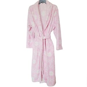 Secret Treasures Plush Pink Maxi Robe